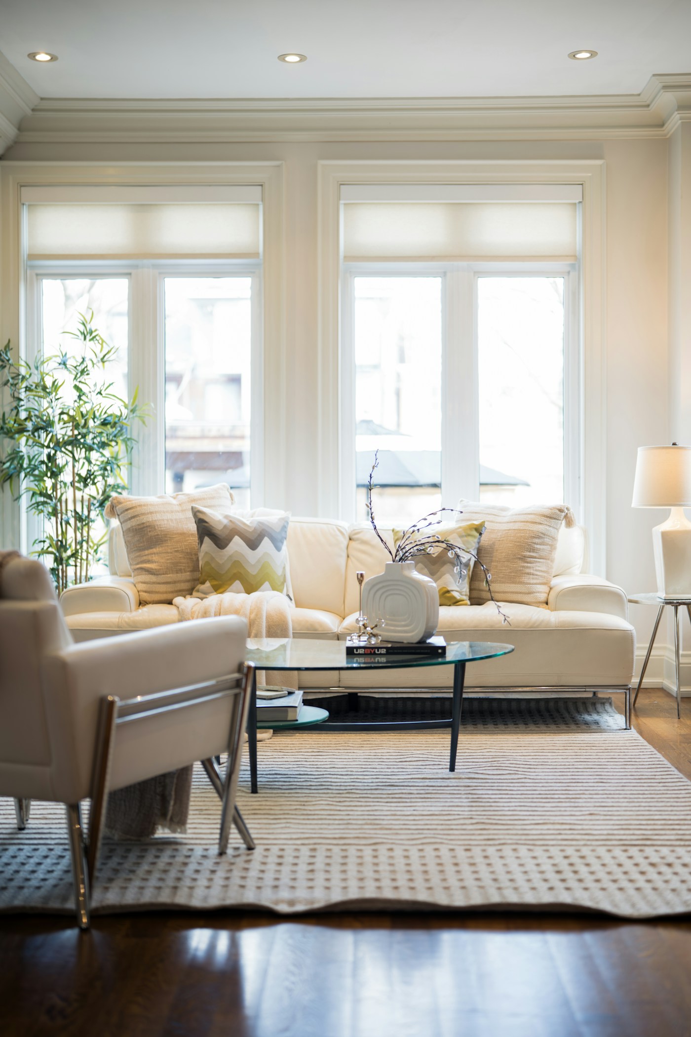 Light-filled, thoughtfully arranged home interior